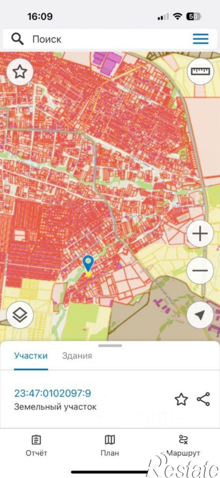 Земельный участок ул Виноградная, 28,  д. 28