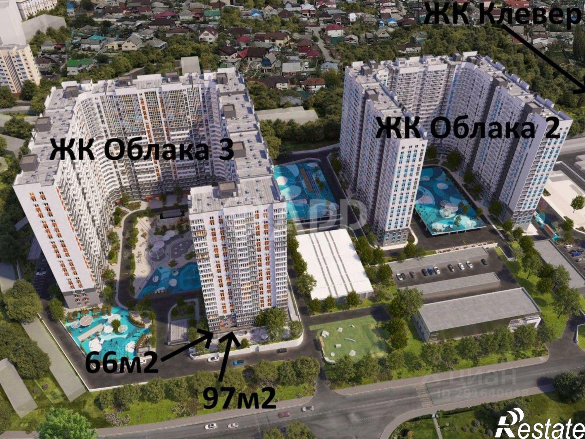 Купить торговое помещение за 14 796 600 рублей на улица Куникова, 49