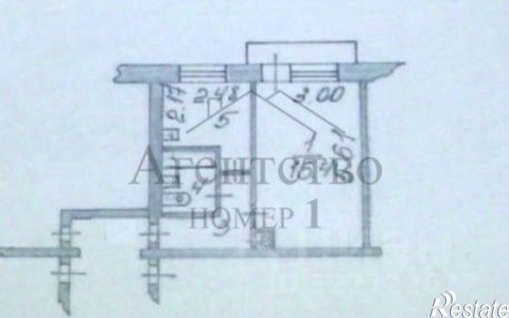 1-комн квартира улица Гайдара, 31,  д. 31