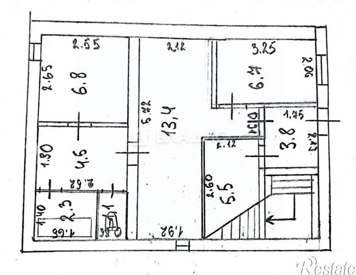3-комн квартира ул Первомайская, 1А,  д. 1А
