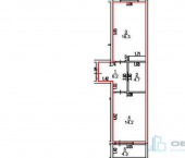 1-комн, 41кв м, этаж 6/14 ул Индустриальная, 3