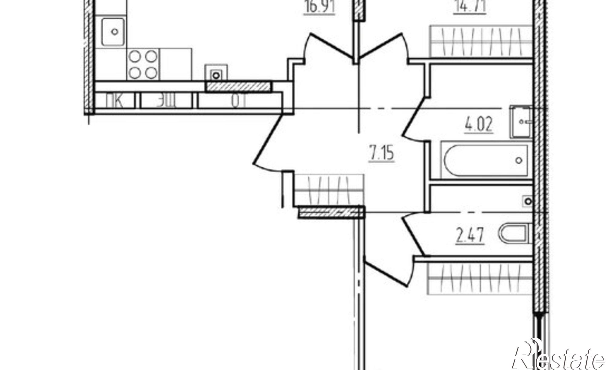 Купить квартиру за 15 799 900 рублей