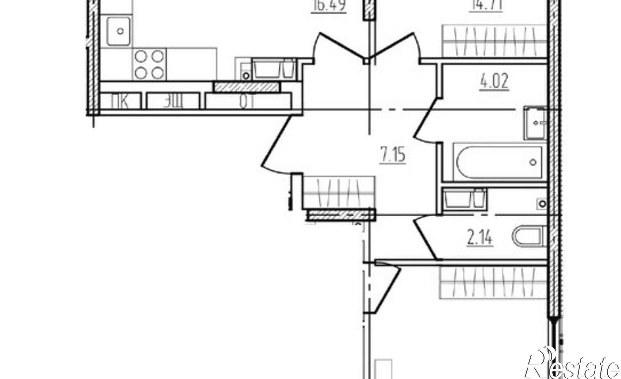 Купить квартиру за 15 771 900 рублей