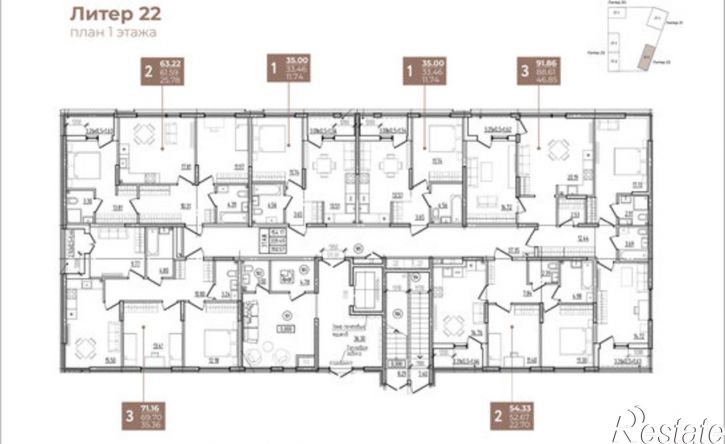 1-комн квартира в новом доме ул Котанова, 32,  д. 32