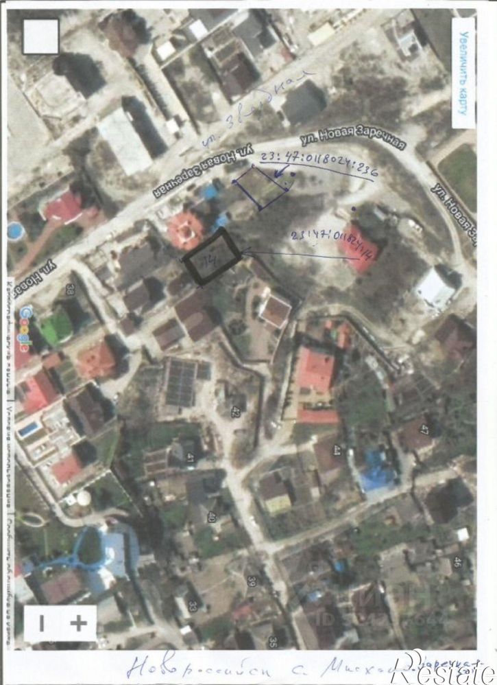 Земельный участок ул Новая Заречная, 38,  д. 38