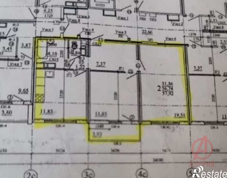 2-комн квартира Мурата Ахеджака улица, 24