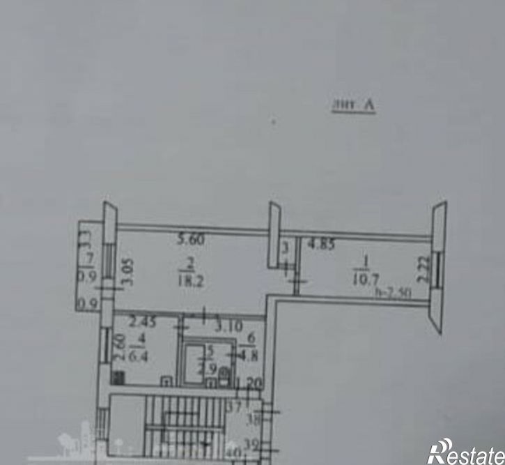 2-комн квартира проспект Ленина, 24,  д. 24