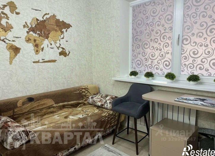 1-комн квартира улица Серова, 17,  д. 17