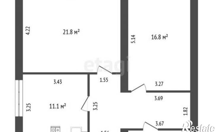 2-комн квартира Щедринская улица, 30,  д. 30