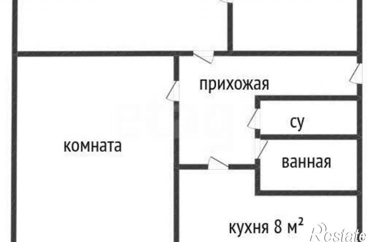 3-комн квартира ул Серова, 21,  д. 21
