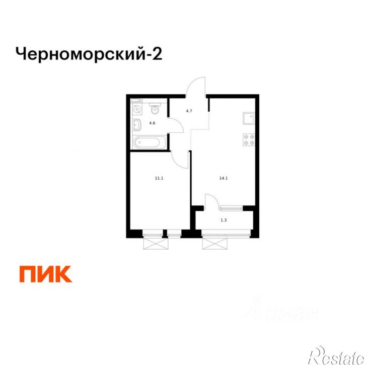 1-комн квартира в новом доме б-р Имени Дмитрия Шостаковича, 20,  д. 20