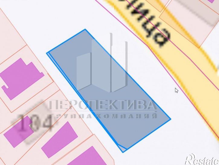 Земельный участок улица Горького, 104А