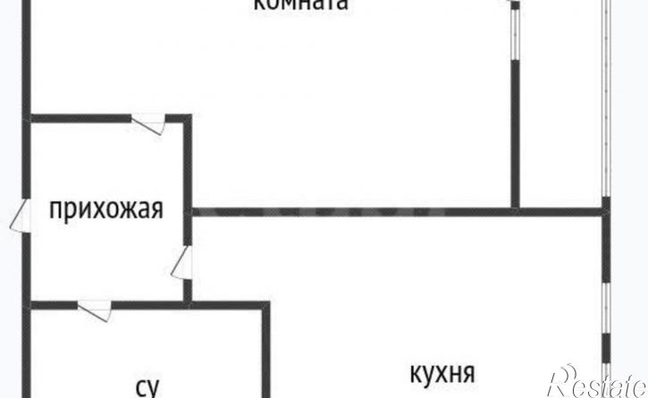 1-комн квартира улица Григорьева, 12 к1,  д. 12 к1