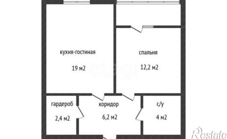 1-комн квартира проспект Дзержинского, 196,  д. 196