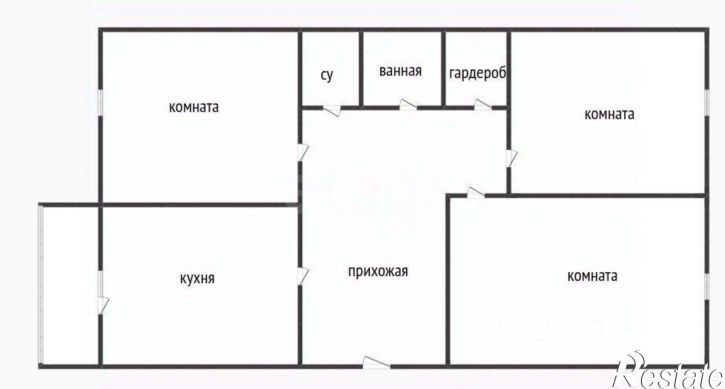 3-комн квартира ул Пионерская, 33,  д. 33