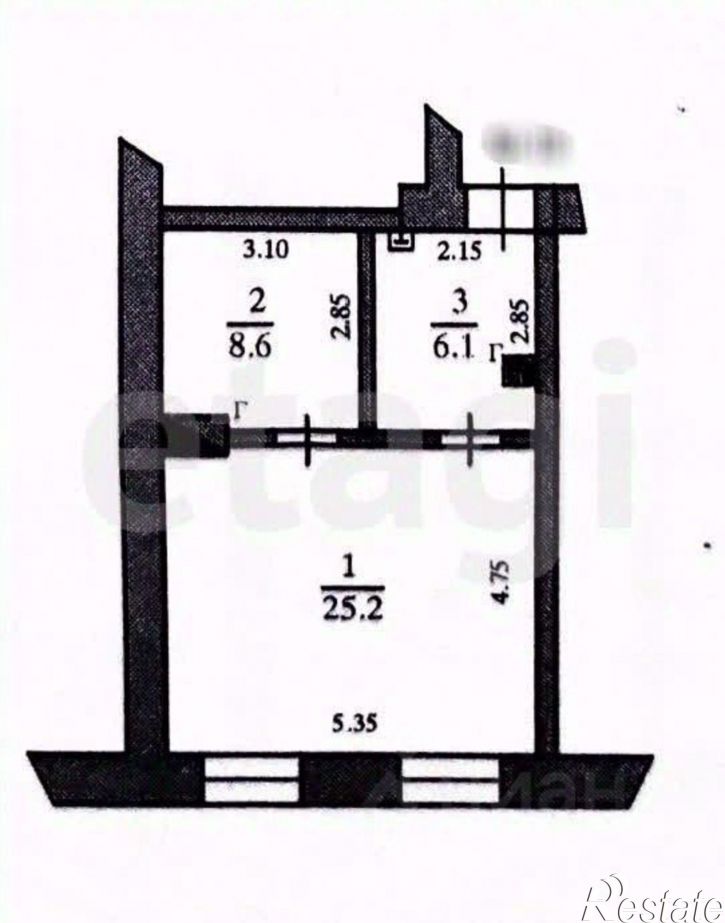 2-комн квартира ул Элеваторная, 13,  д. 13