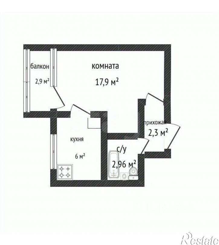 1-комн квартира ул Аршинцева, 10,  д. 10