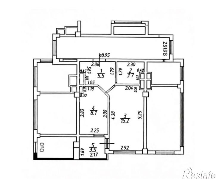 1-комн квартира ул Видова, 121А 6,  д. 121А 6,  к. 6