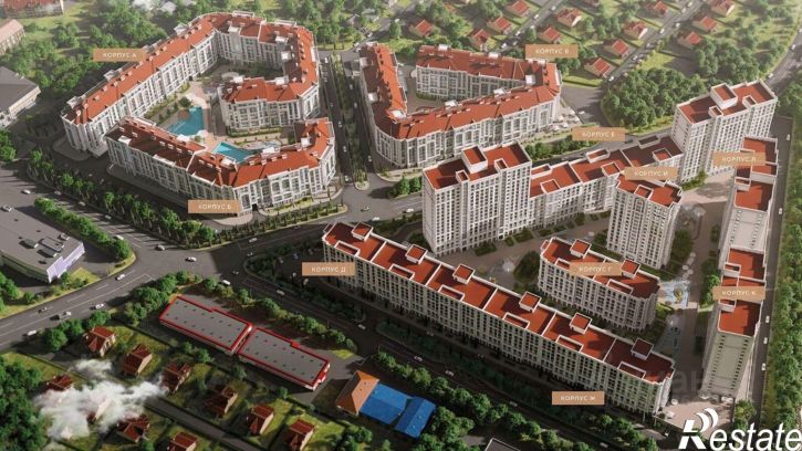 2-комн квартира в новом доме Шоссейная улица