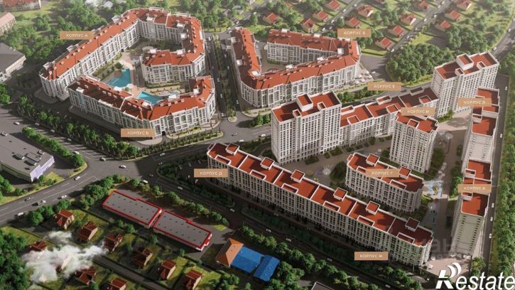 1-комн квартира в новом доме ул Шоссейная, 118,  д. 118