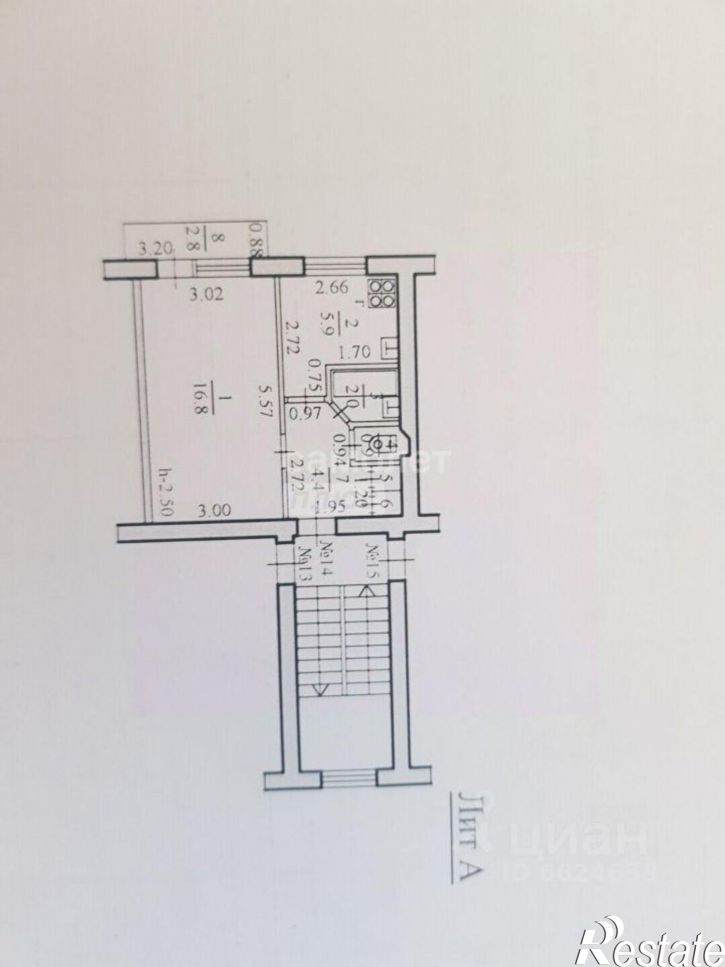 1-комн квартира ул Гайдара, 31,  д. 31