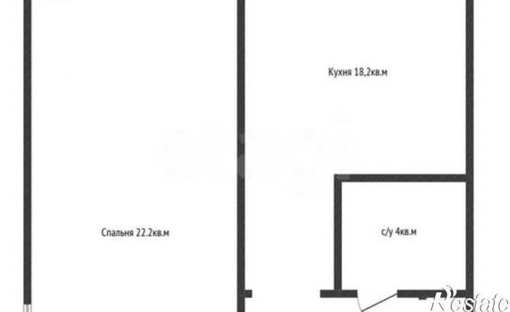 1-комн квартира ул Чайковского, 10А,  д. 10А