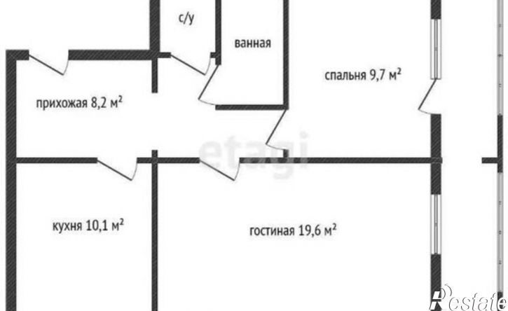 2-комн квартира ул Тобольская, 7А,  д. 7А