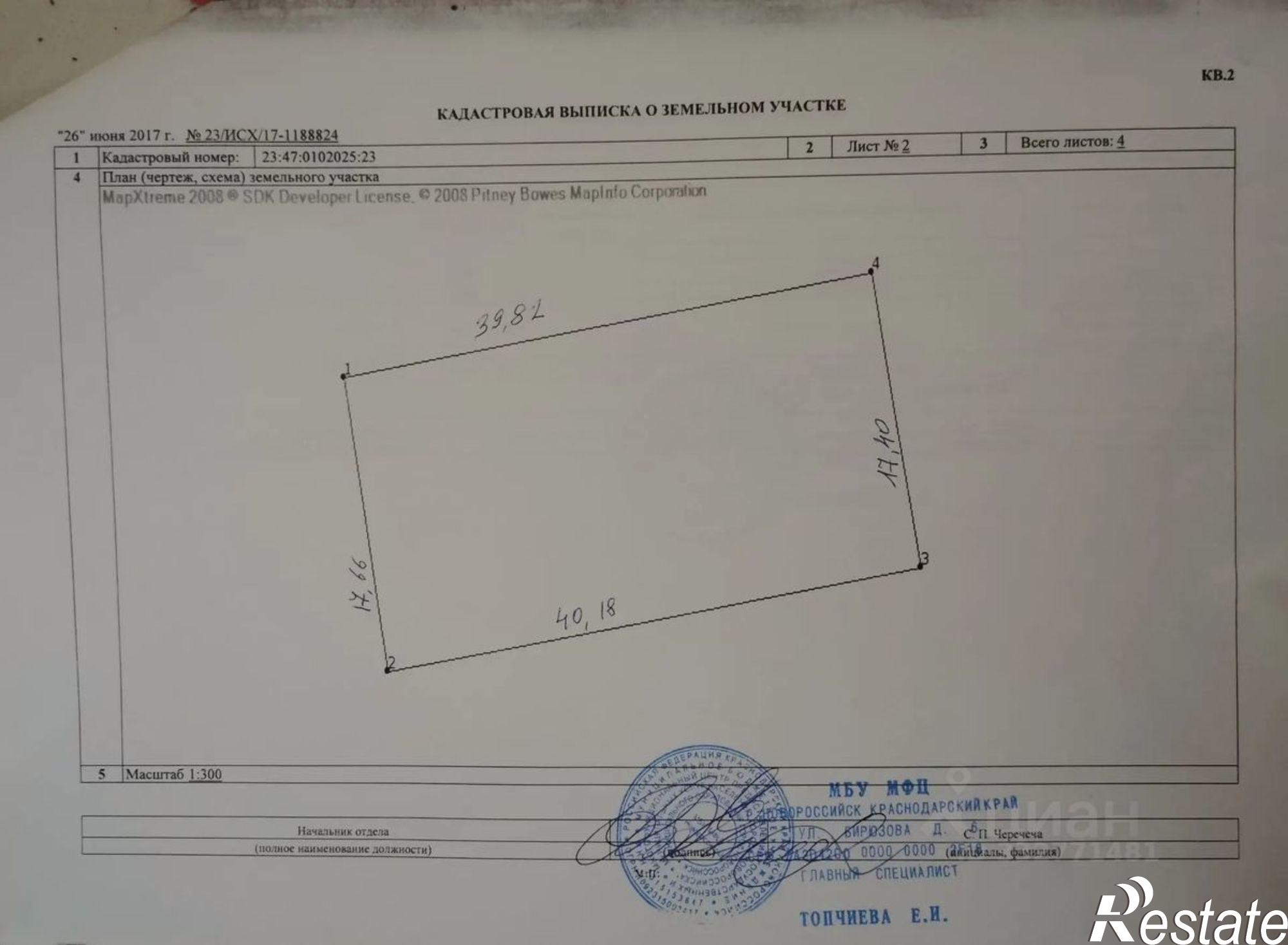 Купить землю, земельный участок за 4 900 000 рублей на ул Ленина, 32