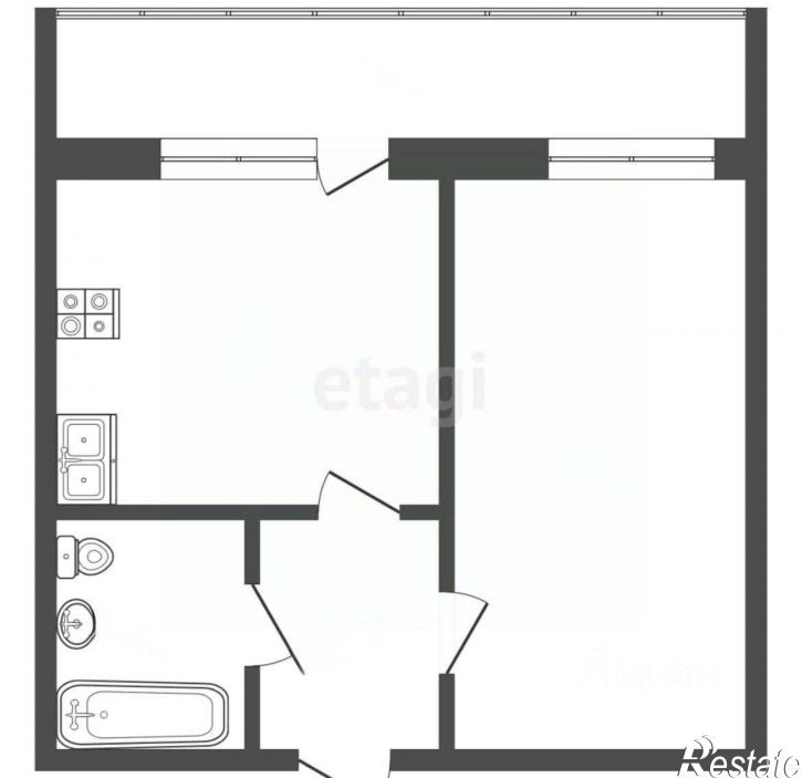 1-комн квартира Анапское шоссе, 53 1,  д. 53 1,  к. 1