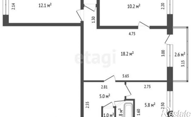 3-комн квартира ул Рубина, 28А,  д. 28А