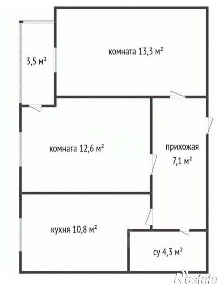 2-комн квартира Анапское шоссе, 41Б/1,  д. 41Б/1