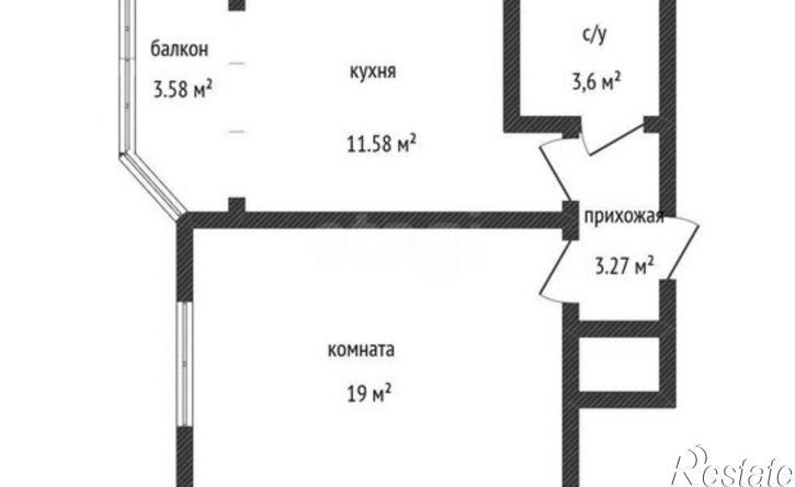 1-комн квартира ул Чайковского, 10А,  д. 10А