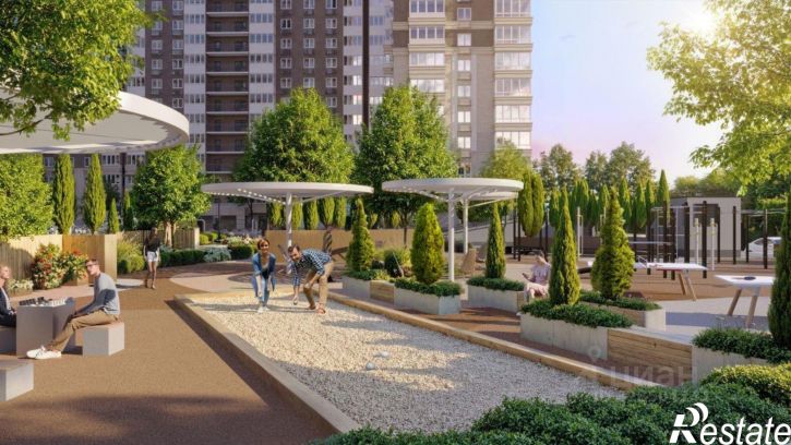 1-комн квартира в новом доме ул Куникова, 47Д,  д. 47Д