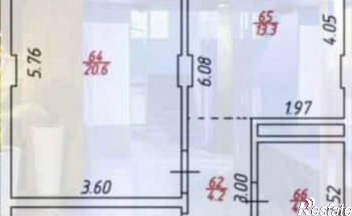 1-комн квартира Любимый пер, 19,  д. 19