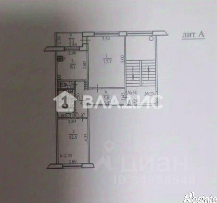 2-комн квартира ул Губернского, 32,  д. 32