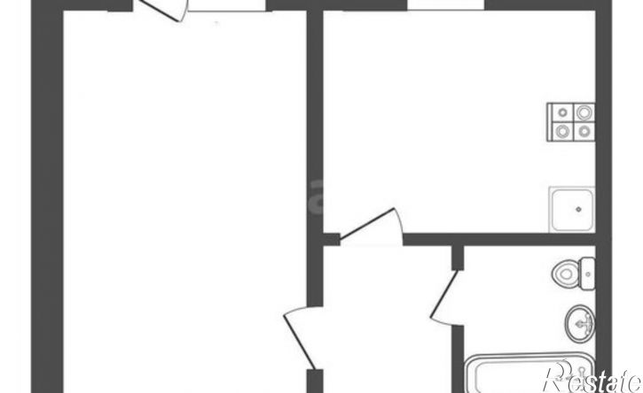 1-комн квартира Парковая улица, 32 к9,  д. 32 к9