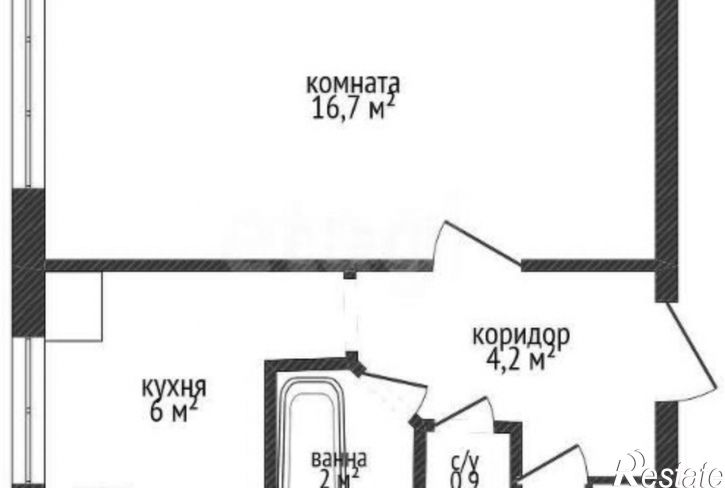 1-комн квартира улица Гайдара, 25,  д. 25
