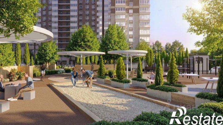 2-комн квартира в новом доме улица Куникова, 47,  д. 47