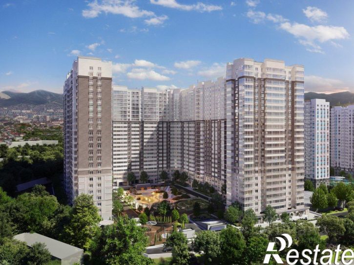 2-комн квартира в новом доме улица Куникова, 47,  д. 47