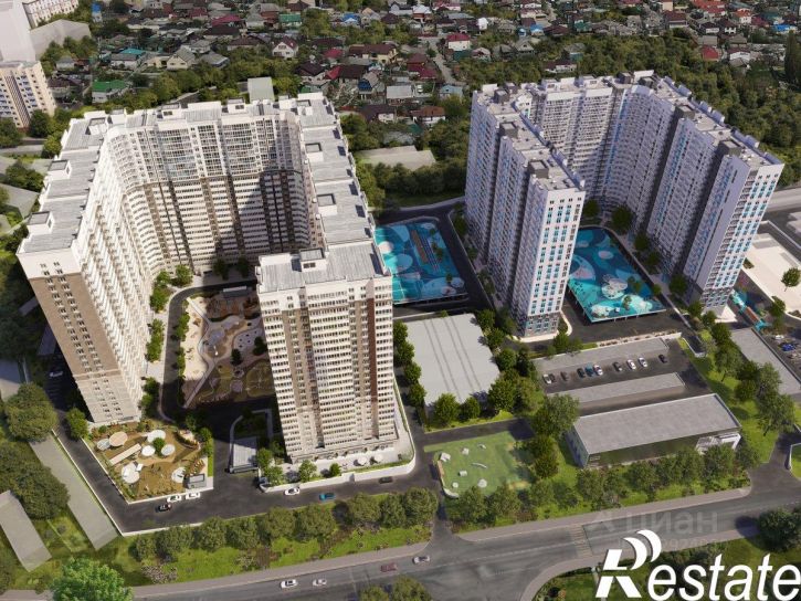 2-комн квартира в новом доме улица Куникова, 47,  д. 47