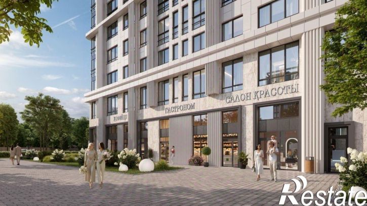 1-комн квартира в новом доме Райская улица, 10А,  д. 10А