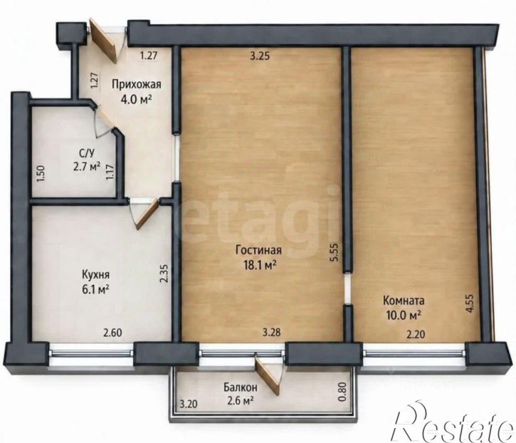 2-комн квартира набережная Адмирала Серебрякова, 41А,  д. 41А