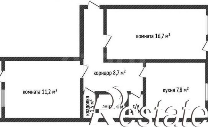 2-комн квартира улица Героев Десантников, 32,  д. 32