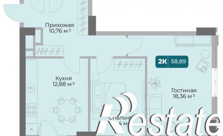 2-комн квартира в новом доме проспект Дзержинского, 244 к12,  д. 244 к12
