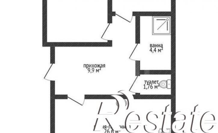 2-комн квартира Кипарисовая улица, 10,  д. 10