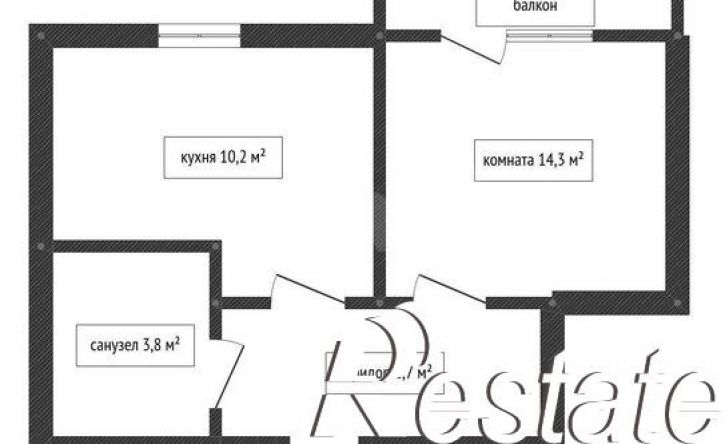 1-комн квартира улица Красина, 53 к3,  д. 53 к3
