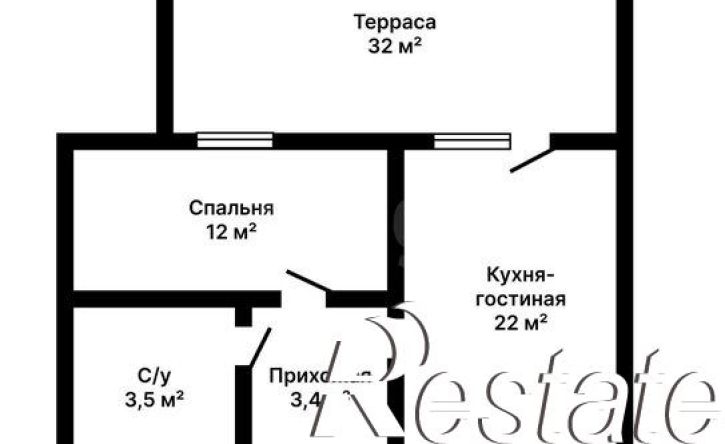 1-комн квартира Школьная улица, 59,  д. 59